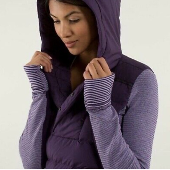 🥇HP🥂Lululemon Puffer Jacket in Plum Size 4 - Picture 2 of 15